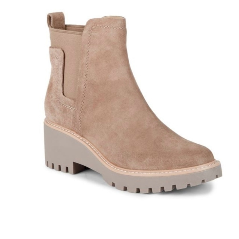 DOLCE VITA
Haily‎ Suede Pull-On Block Heel Boots size 9.5 NWT